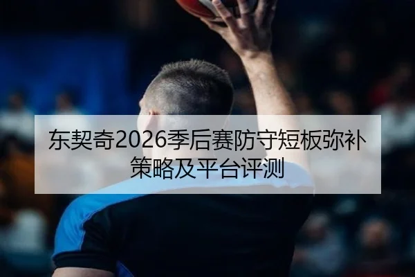 东契奇2026季后赛防守短板弥补策略及平台评测